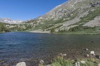 Colorado Mountain Range Under a Clear Sky