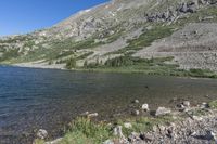 Colorado Mountain Range Under a Clear Sky