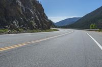 Colorado Mountain Road Under a Clear Sky