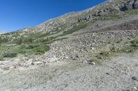 Colorado Mountain Road: A Dirt Scenic Landscape