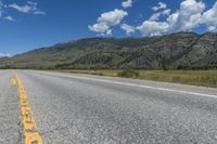 Colorado Mountain Road: Highway Asphalt in the Highlands