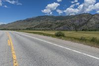 Colorado Mountain Road: Highway Asphalt in the Highlands