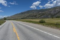 Colorado Mountain Road: Highway Asphalt in the Highlands