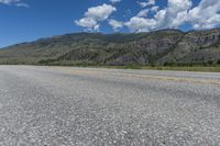 Colorado Mountain Road: Highway Asphalt in the Highlands