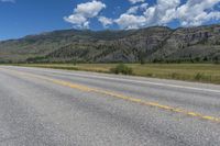 Colorado Mountain Road: Highway Asphalt in the Highlands