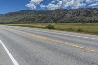 Colorado Mountain Road: Highway Asphalt in the Highlands