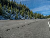 Colorado Mountain Road: A Snowscape to Behold