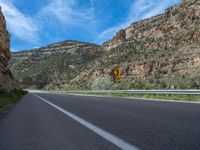 Colorado Mountain Road: Under Clear Skies