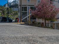 Colorado Mountain Scenery: A Suburban Village in Ouray