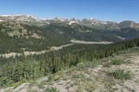 Colorado Mountain View: An Overlook into the Wilderness