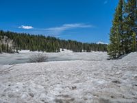 Colorado's Open Space: A Lake Surrounded by Clouds