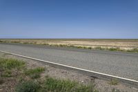 Colorado Plains: Asphalt Road through a Beautiful Landscape