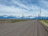 Power Plant and Dirt Road in Colorado