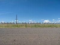 Colorado Power Plant: Road Amidst Clouds