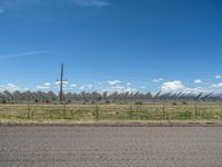 Colorado Power Plant: Road Amidst Clouds
