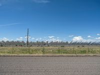 Colorado Power Plant: Road Amidst Clouds