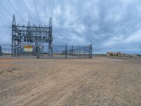 Colorado Power Plant in the USA Landscape