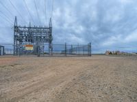 Colorado Power Plant in the USA Landscape