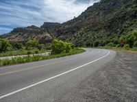 A Road Along the Colorado River: Exploring the USA Landscape