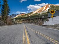 Colorado Road: Paved with Asphalt, Under Clear Skies