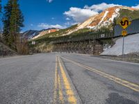 Colorado Road: Paved with Asphalt, Under Clear Skies