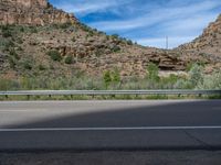 Colorado Road: Asphalt and Shadows in the Mountains