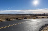 Colorado Road: Highway of Sunshine and Clear Skies
