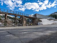 Colorado Road: Mountains, Forest, and Snow