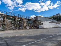 Colorado Road: Mountains, Forest, and Snow