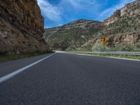 Colorado Road: Mountain Landscape on a Sunny Day