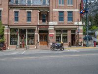 Colorado Road: Mountain Village with Charming Storefronts