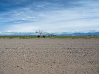 Colorado Rural Landscape: Gravel Road Leading into Nature