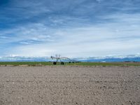 Colorado Rural Landscape: Gravel Road Leading into Nature