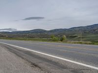 Colorado Rural Landscape: Road Through the Mountains