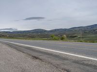 Colorado Rural Landscape: Road Through the Mountains