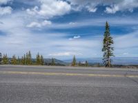 Scenic Road in Colorado: Overlooking the Majestic Nature