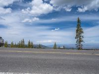 Scenic Road in Colorado: Overlooking the Majestic Nature