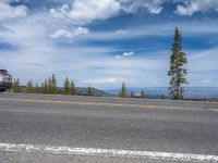 Scenic Road in Colorado: Overlooking the Majestic Nature