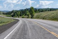 Scenic Road in Colorado, USA