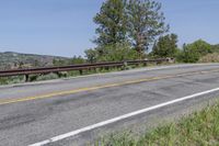 Colorado USA Asphalt Road Landscape 002