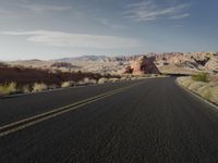 Colorado, USA: Highway Desert Mountain Landscape 001