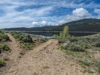 Colorado, USA: A Serene Lake in the Mountain Landscape