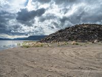 Colorado USA Landscape: Open Space Beach and Lake