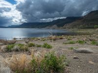 Colorado, USA Landscape: Open Space with Beach and Lake