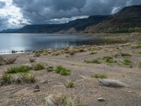 Colorado, USA Landscape: Open Space with Beach and Lake