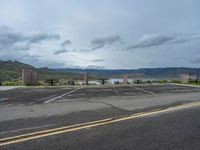 Colorado, USA Landscape: Road by the Lake