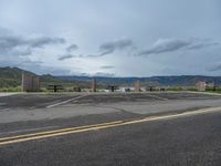 Colorado, USA Landscape: Road by the Lake