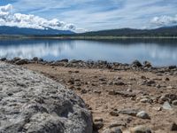 Mountain Lake Landscape in Colorado, USA