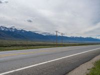 Rural Landscape Road in Colorado, USA