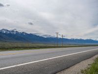 Rural Landscape Road in Colorado, USA